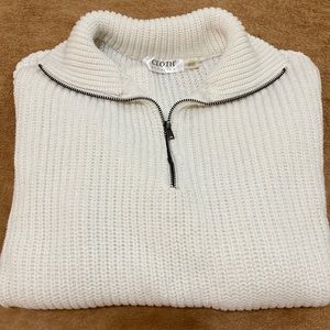 Half zip sweater